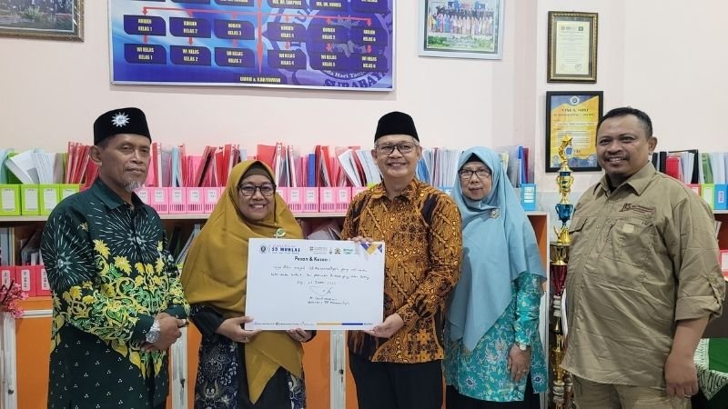 Sekretaris PP Muhammadiyah Mendadak Kunjungi SD Muhammadiyah 11 Surabaya