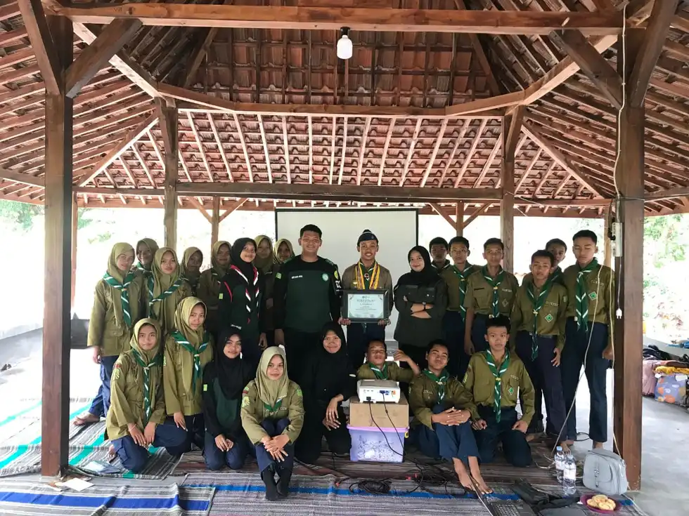 Diklat Dewan Kerabat HW SMK Muhammadiyah 7 Kedungpring: Tumbuhkan Semangat Kepanduan Islami