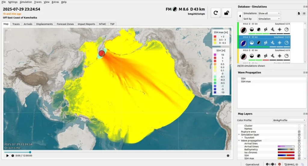 Waspada Tsunami, BNPB Imbau Warga Menjauh dari Pantai di Lima Provinsi