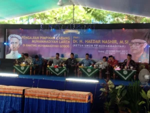 Pengajian PCM Laren Dihadiri Ketua Umum PP Muhammadiyah