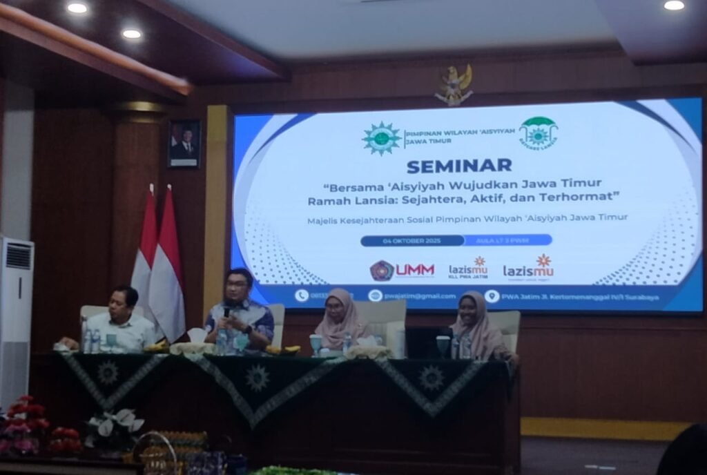 Dorong Peningkatan Kualitas Hidup Lansia, ‘Aisyiyah Jawa Timur Gelar Seminar Inspiratif
