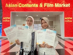 Dua Siswi SMAMDA Raih Apresiasi Best Fresh Voice and Changemaker Pitch di CineLink Youth 2025 Korea Selatan