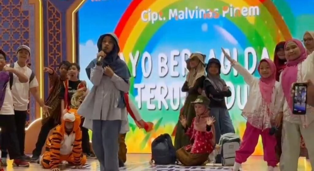 Aksi Anak Kreatif Tampil Memukau Pengunjung Pameran Pendidikan 2025