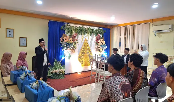 Simulasikan Pernikahan Islami, Siswa Smamita Belajar Makna Ibadah Munakahat