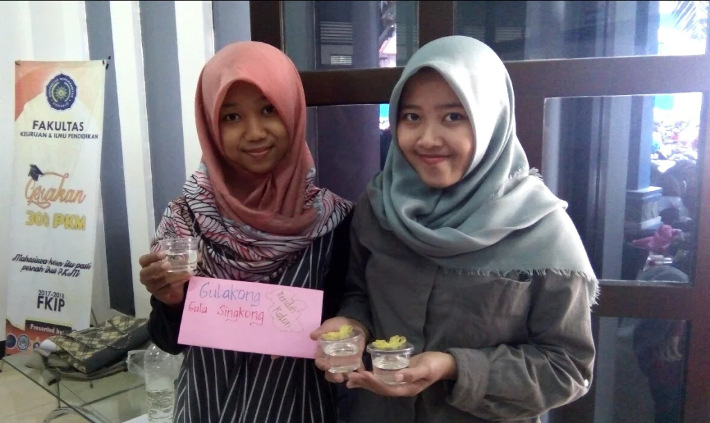 Mahasiswa Umsida Ubah Kulit Singkong Jadi Sirup Antigendut