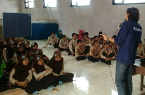 MDMC Edukasi Kebencanaan Kepada Pelajar SMP Negeri