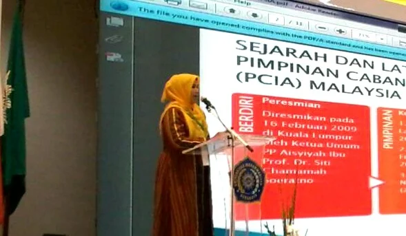 Ikuti Tanwir di Surabaya, Aisyiyah Malaysia Sampaikan Sejarah dan Kinerjanya