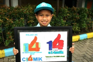 Ciamik! Jempol Andra Juarai Lomba Cipta Logo Milad SDMM