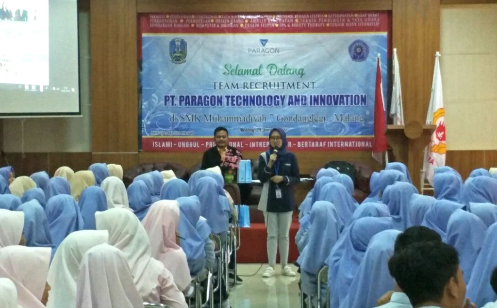 Saat Perusahaan Kosmetik Ternama Mencari Karyawan di SMK Mutu Gondanglegi