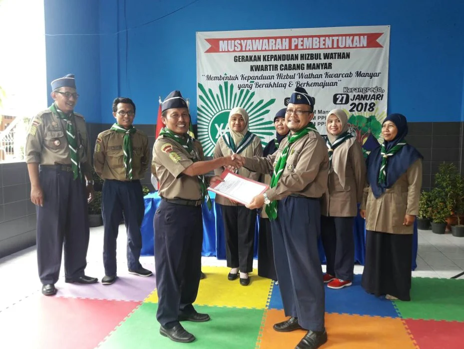 Mantan Kepala SDMM AH Nurhasan Anwar Pimpin Hizbul Wathan Manyar