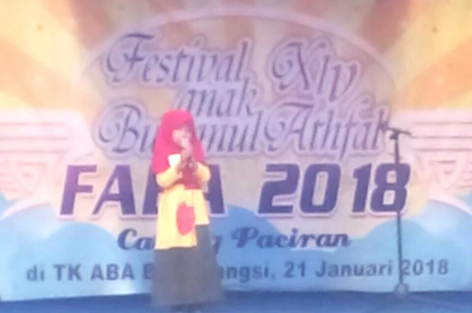 Di Balik Sukses Festival Anak Bustanul Athfal 2018