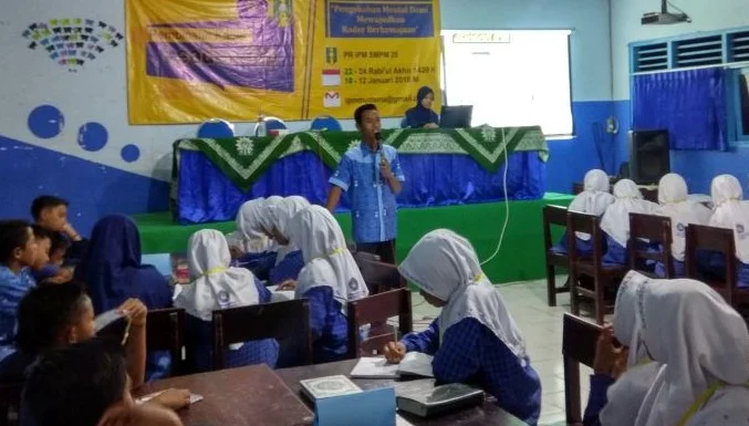 Rekrut Kader, IPM SMPM 25 Paciran Gelar Pelatihan Kepemimpinan