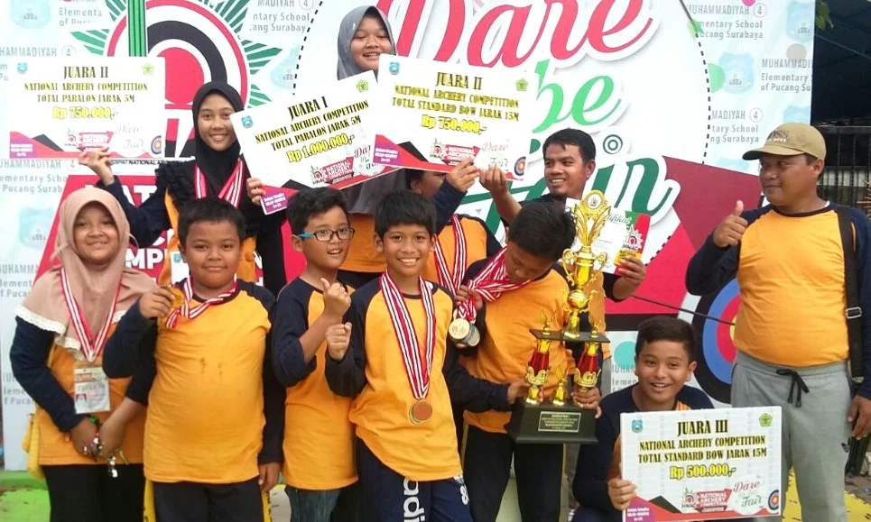 Muhida di Kejuaraan Panahan Nasional: Dulang 10 Medali Raih Juara Umum II