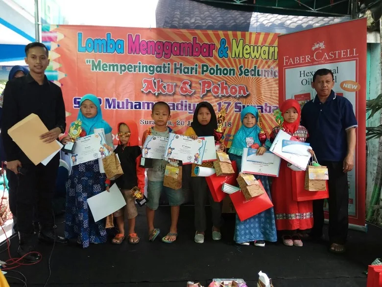 Murid SDM 18 Satu Hari Raih Dua Juara