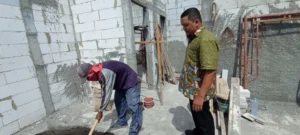 Kepala Panti Asuhan Simokerto Sidak Pembangunan Asrama Baru