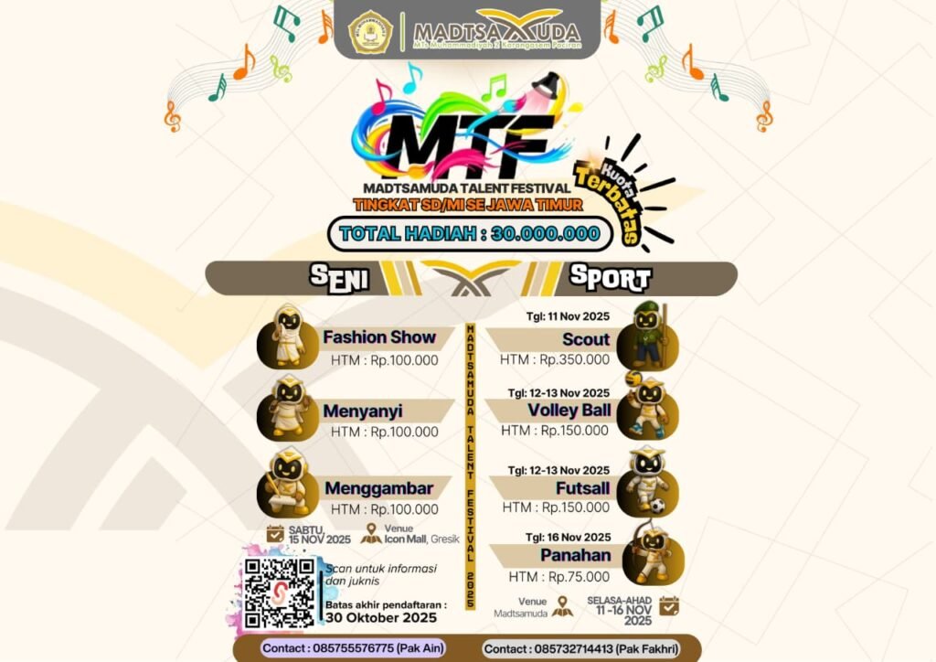 Madtsamuda Hadirkan MTF 2025: Bangun Jiwa Sportivitas dan Keterampilan Fisik