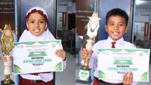 Dua Bersaudara Siswa SD Mumtas Juara 1 Kompetisi Matematika Nasional