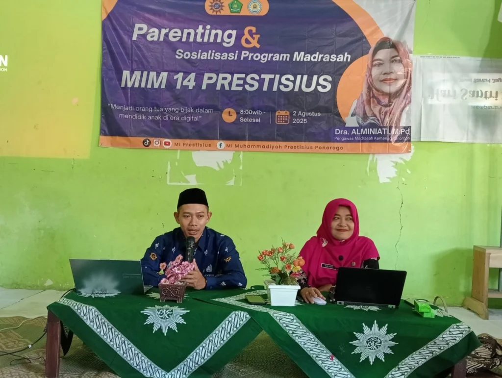 MIM 14 Prestisius Ponorogo Gelar Kegiatan Parenting, Ini Pesan Narasumber