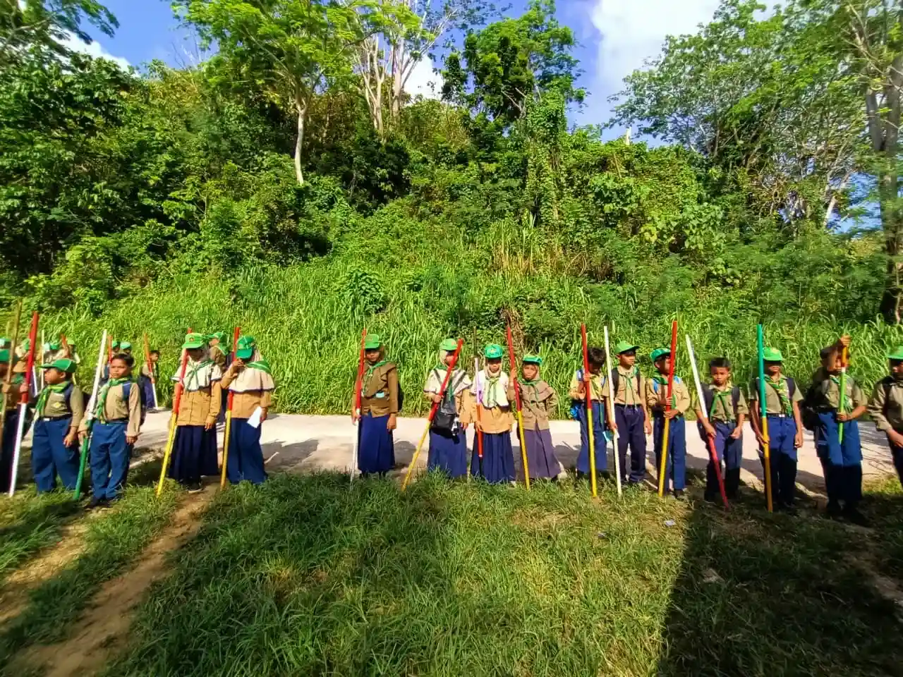 Menumbuhkan Semangat Kebersamaan, Cinta Alam, dan Jiwa Kepanduan Hizbul Wathan.