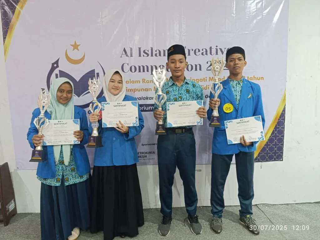 Siswa SMAM 4 Sidayu Raih Prestasi di Lomba Al-Islam Creative Competition (ACC) 2025