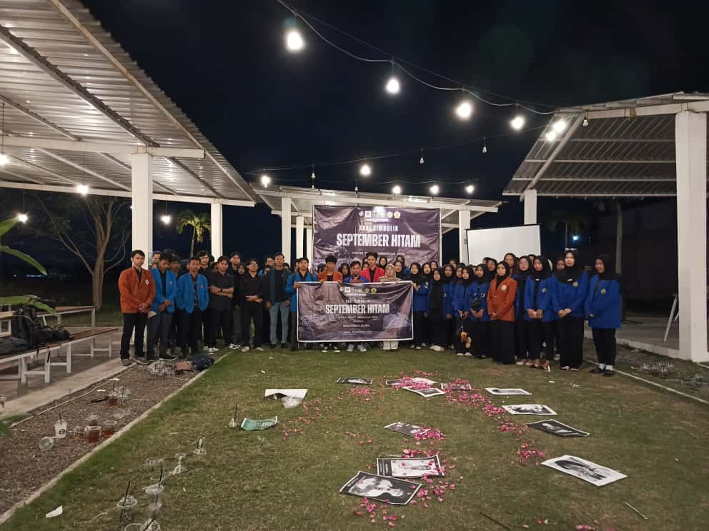 BEM UMMAD Ikuti Aksi Simbolik “September Hitam” bersama Aliansi BEM Madiun