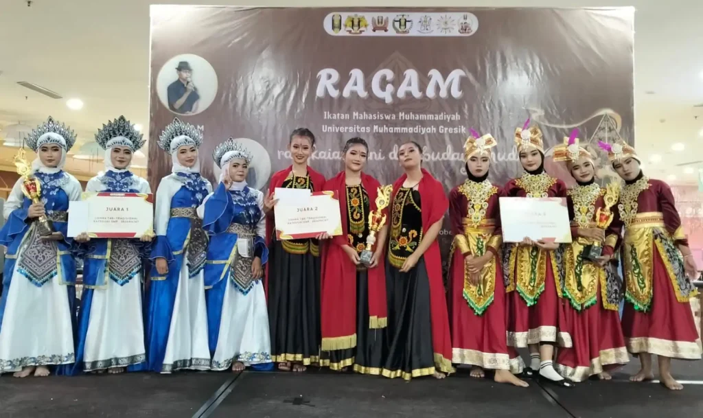 Tari Spemutu Gresik Sabet Juara 1 Lomba Tari Tradisional se-Kabupaten Gresik