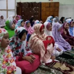 Murid dan Guru MIM Kota Probolinggo Berjamaah Shalat Khusuf
