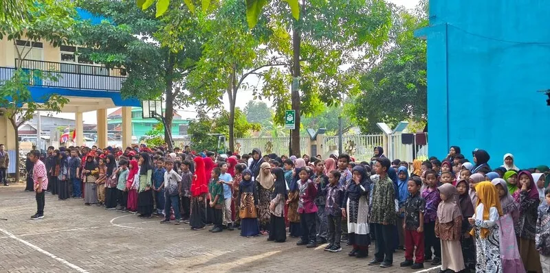 Upacara Sumpah Pemuda di SD Muhdelta Jadi Momentum Teguhkan Semangat Persatuan dan Cinta Tanah Air