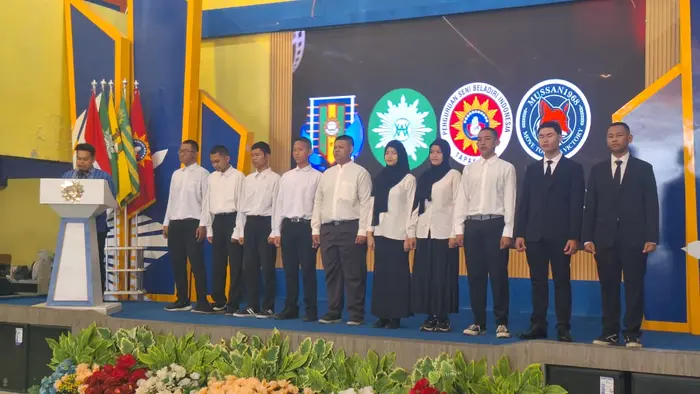 Mussan 1968 Smamita Resmi Dilantik, Teguhkan Solidaritas dan Semangat Suportif