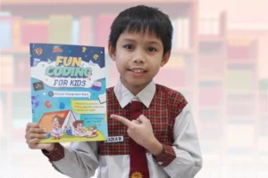 Penulis Cilik Mugeb School Terbitkan Buku Fun Coding for Kids