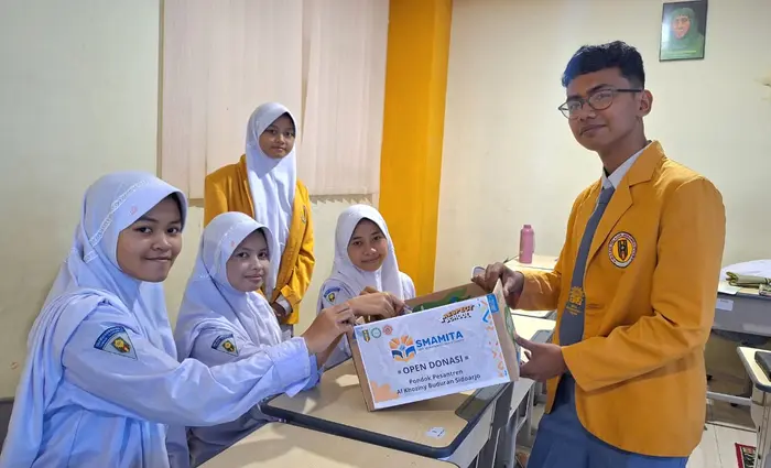 Perkuat Ukhuwah, Smamita Galang Donasi Kemanusiaan untuk Pondok Pesantren Al Khoziny