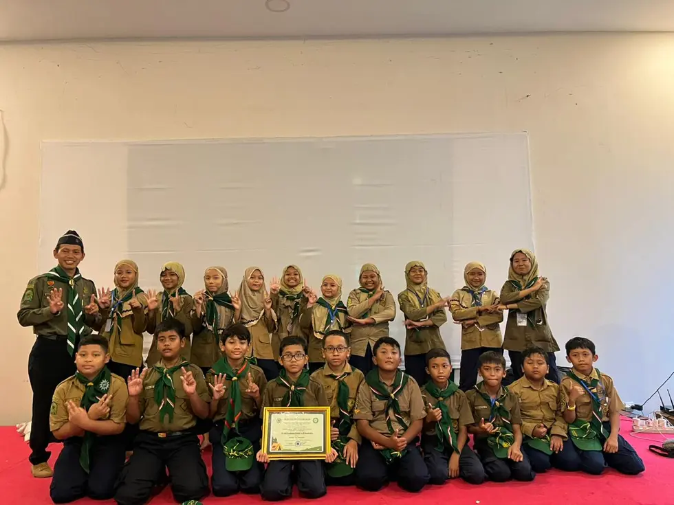 SD Muhammadiyah 14 Surabaya Raih Qobilah Terheboh di Perkemahan HW Prigen