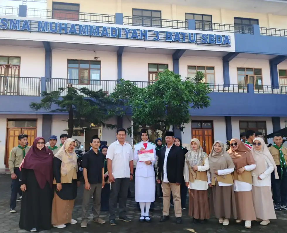 SMAM 3 Batu Gelar Upacara Hari Kesaktian Pancasila dan Apresiasi Prestasi Siswa