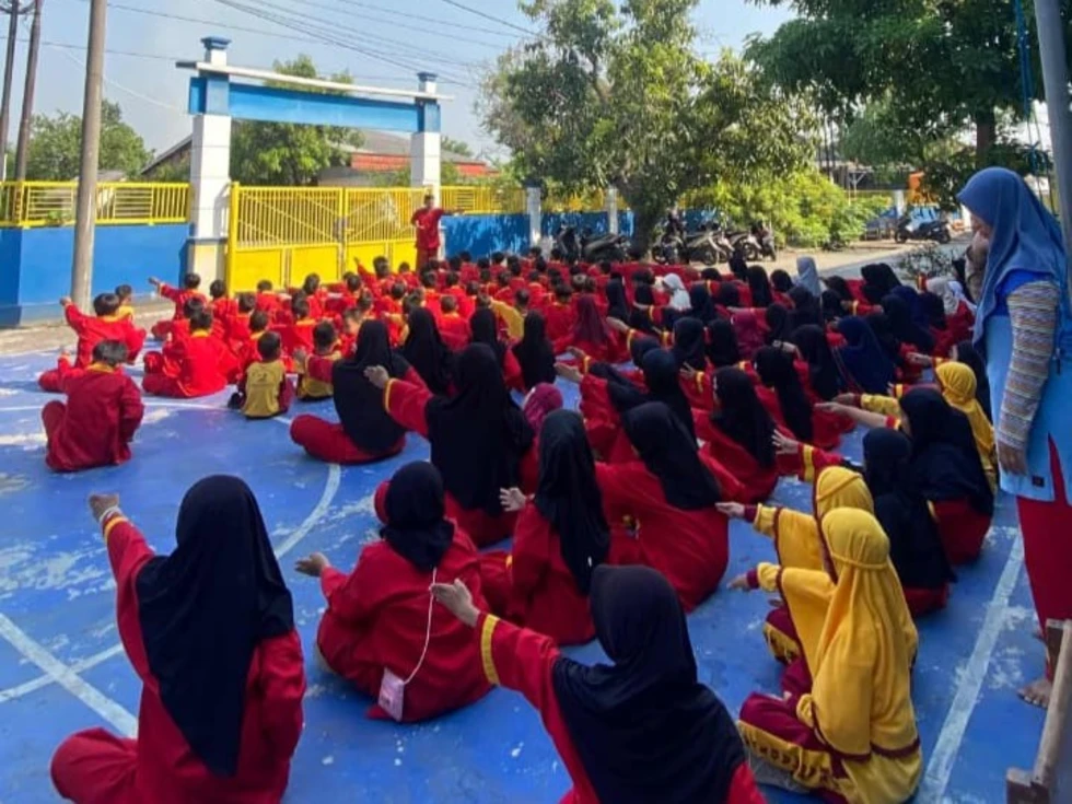 Semangat Tapak Suci di MI Muhammadiyah 2 Kedungbanteng