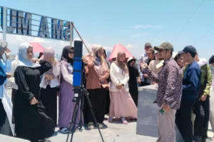 Siswa Tahfidz Smamita Pelajari Ilmu Falaq, Amati Fenomena Hari Tanpa Bayangan