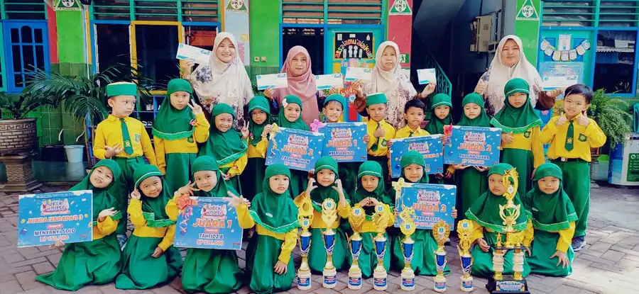 TK Aisyiyah 05 Surabaya Borong Tujuh Juara di Open House Mudipat 2025
