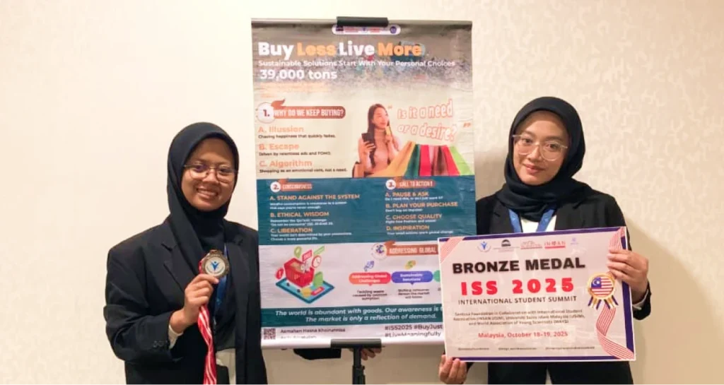 Dua Mahasiswa IQT UMS Raih Medali Perunggu di International Student Summit 2025 Malaysia