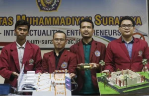 Mahasiswa UM Surabaya Gagas Masjid Supercanggih