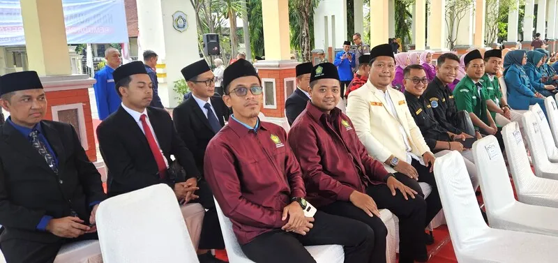 Kader Muda Asal Lamongan Lantang Bacakan Naskah Sumpah Pemuda di Tengah Ribuan Peserta Upacara