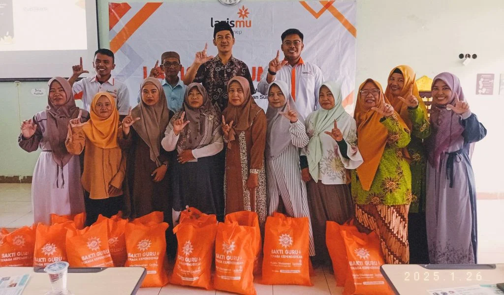 Berjuang Demi Kebahagiaan Guru TK Muhammadiyah, Lazismu Sumenep Salurkan Program Bakti Guru