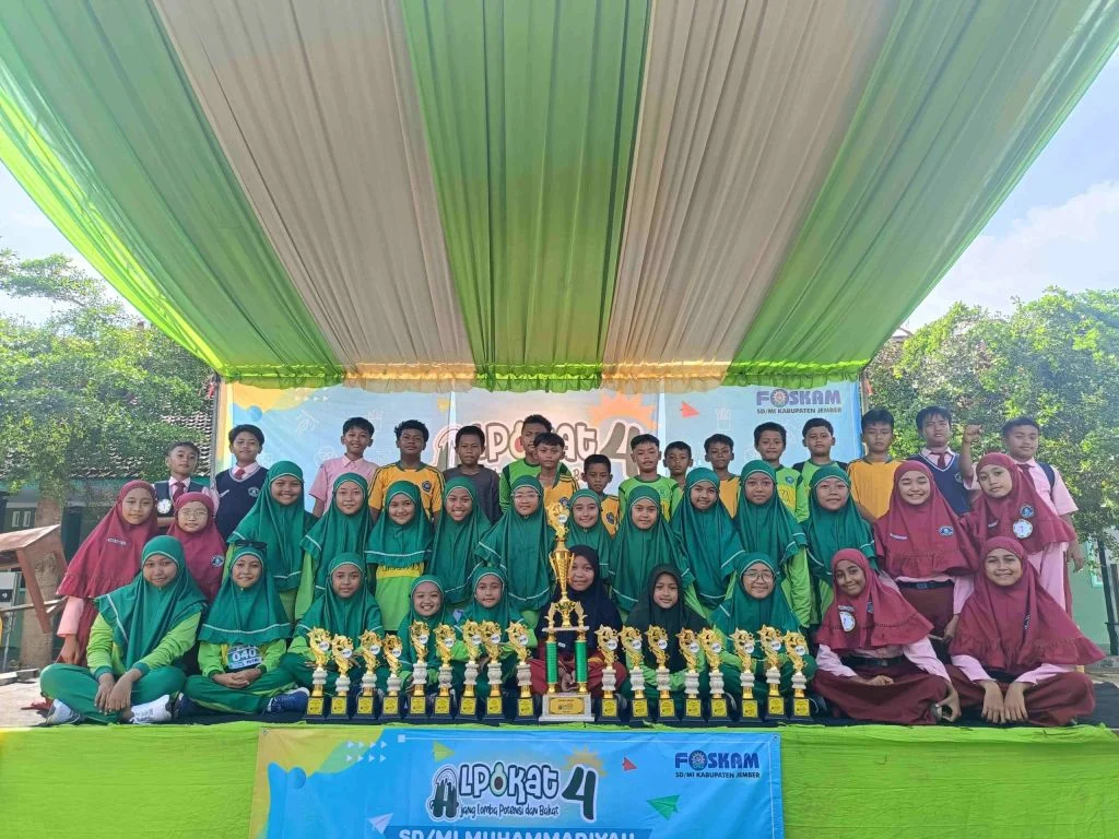 SD Muhita Menyabet Juara Umum di Lomba Alpokat 4
