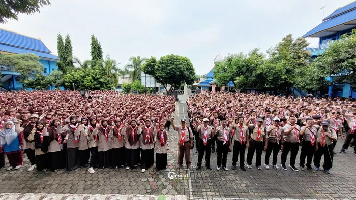 Tak Ada Waktu Kosong, SMPM 12 Paciran Isi Liburan Isra Mikraj dengan Kegiatan Ini