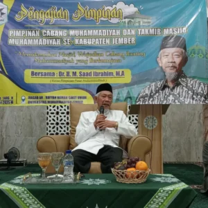 Bersama Sa’ad Ibrahim, Muhammadiyah Jember Siap Jadi Pelopor Perubahan