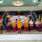 Momentum Peringatan Isra Mikraj Sekaligus Pelantikan IPM Kids di MI Muhammadiyah 02 Solokuro