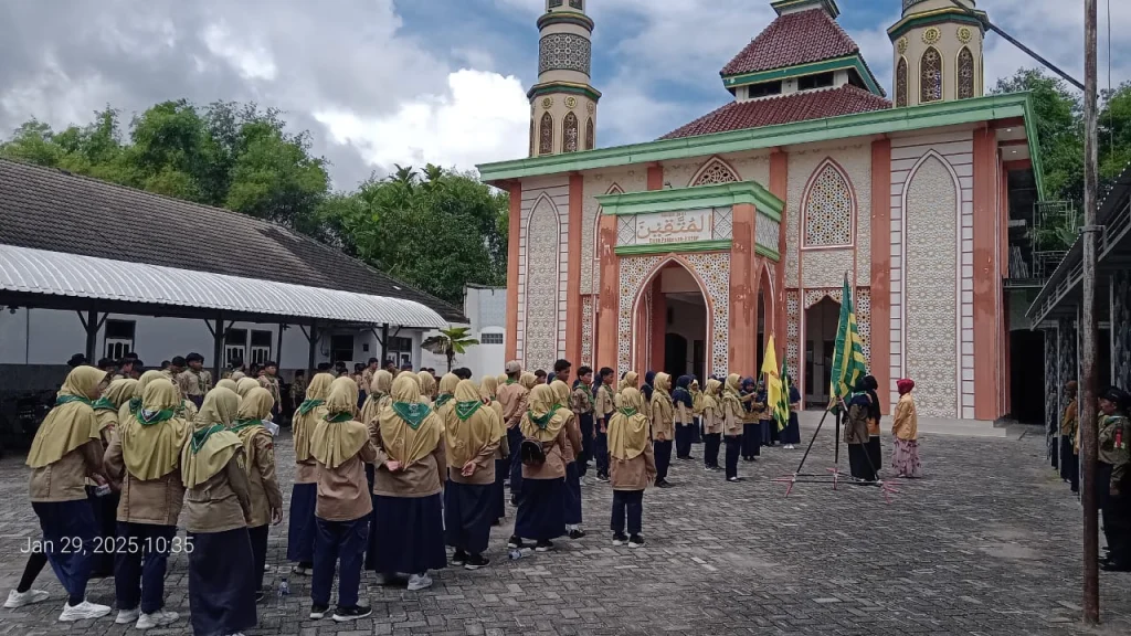 MTs Muga Sumberrejo Lakukan Pelantikan HW dan IPM dengan Spiritnya Ramanda Yusman