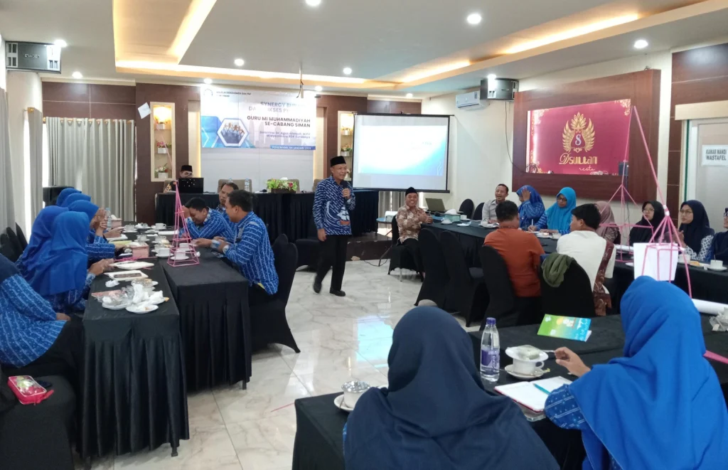 Majelis Dikdasmen dan PNF PCM Siman Gelar Sinergi Building
