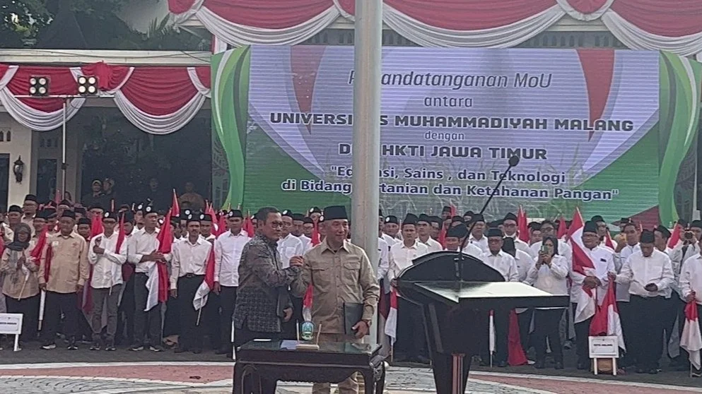 UMM Teken MoU dengan HKTI bersama Gubernur Khofifah