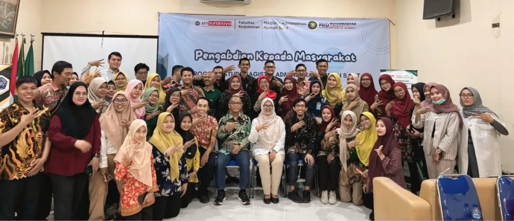 Mahasiswa MARS A2 FK UM Surabaya Laksanakan Pengabdian Masyarakat di RS PKU Muhammadiyah Surabaya