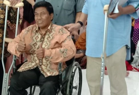 Santunan bersama Sosial Dhuafa Center PRM Sukomulyo