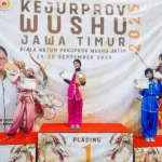 Atlet Wushu Sekolah Kreatif SD Muhammadiyah Baratajaya Raih 22 Medali Kejurprov Wushu Jatim 2025